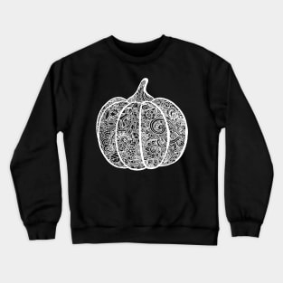 Pumpkin Zentangle Crewneck Sweatshirt